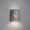 Luxury Lighting Mirage Flats 10in. High Ceramic Outdoor Wall Light, Cottonwood 101-22B CW u/d 7-17 - alternate 1